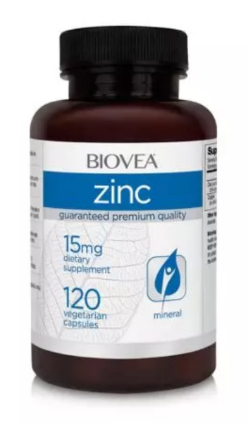 Biovea Zinc 15mg 120 Vegetarian Capsules