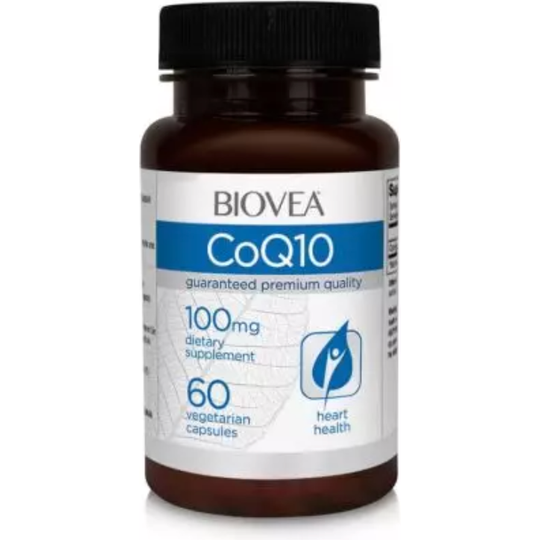 Biovea CoEnzyme Q10 (CoQ10) 100mg 60 Vegetarian Capsules