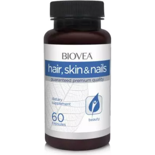 Biovea Hair, Skin & Nails 60 Vegetarian Capsules
