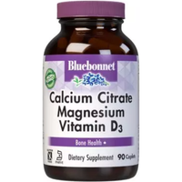 Bluebonnet Calcium Citrate, Magnesium & Vitamin D3 Caplets