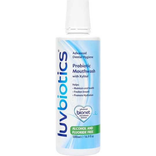 Luvbiotics Fluoride Free Probiotics Mouthwash 500ml