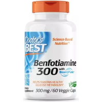 Doctor's Best Benfotiamine with BenfoPure 300 mg 60 Veggie Caps