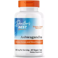 Doctor's Best Ashwagandha with Sensoril 125 mg 60 Veggie Capsules