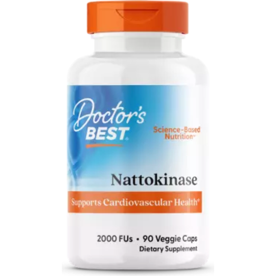 Doctor's Best Nattokinase 2,000FU 90 Veggie Capsules