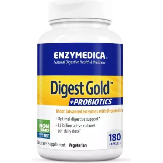 Enzymedica Digest Gold + Probiotics 180 Capsules