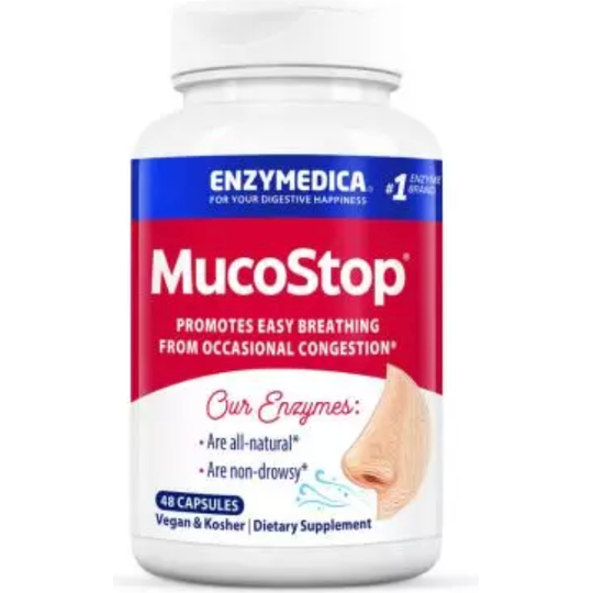 Enzymedica MucoStop 48 Capsules