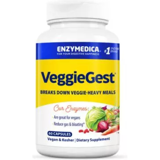 Enzymedica VeggieGest 60 Capsules