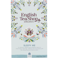English Tea Shop Organic Sleepy Me 20 Tea Bags