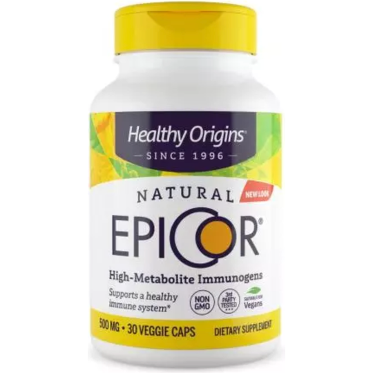 Healthy Origins Epicor 500mg 30 Veggie Capsules