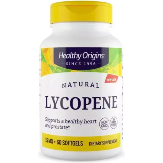 Healthy Origins Lycopene 15mg 60 Softgels