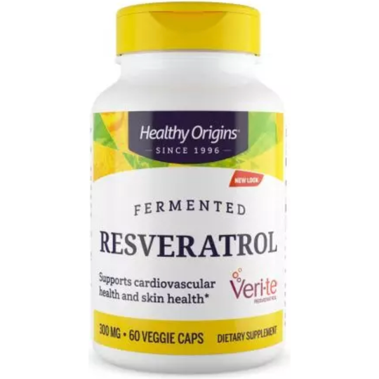 Healthy Origins Resveratrol 300mg 150 Veggie Capsules