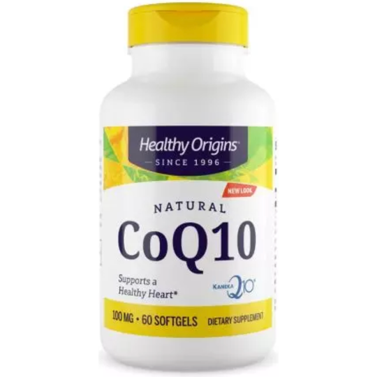 Healthy Origins CoQ10 100mg 60 Softgels