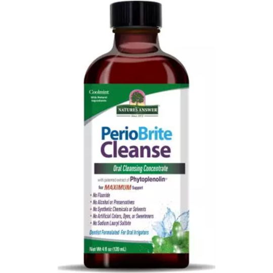 Nature's Answer PerioBrite Cleanse Oral Cleansing Concentrate 120ml