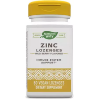 Nature's Way Zinc Lozenges (Wild Berry Flavoured) 60 Vegan Lozenges