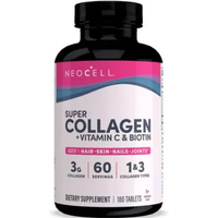 NeoCell Super Collagen + Vitamin C and Biotin 180 Tablets