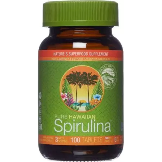 Nutrex Pure Hawaiian Spirulina 100 Tablets