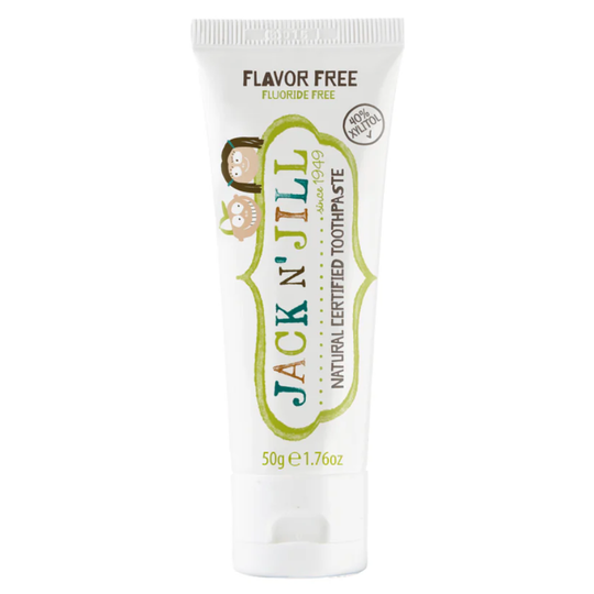 Jack N' Jill Natural Certified Toothpaste Flavor Free 50g