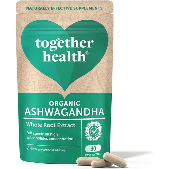 Together Health Organic Ashwagandha 30 Vegecaps