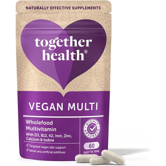 Together Health Vegan Multivitamins 60 Vegecaps