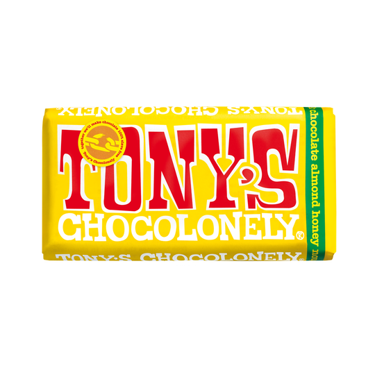 Tony's Chocolonely Milk Almond Honey Nougat 32% 180g
