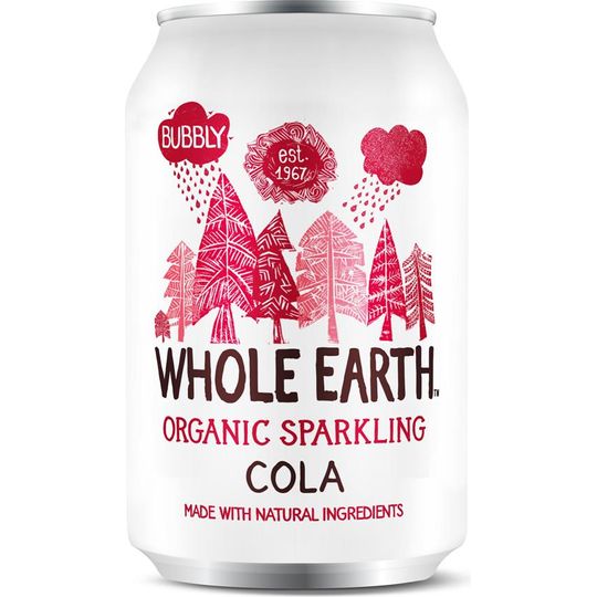 WHOLE EARTH ORGANIC SPARKLING COLA DRINK 330ML