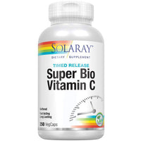 Solaray Super Bio Vitamin C 1000mg Timed Release 100 VegCaps