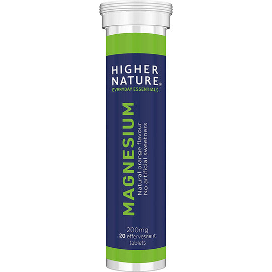 Higher Nature Magnesium 20 Effervescent Tablets