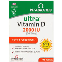 Vitabiotics Ultra Vitamin D 2000iu 96 Tablets