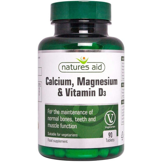 Natures Aid Calcium Magnesium & D3 90 Tablets