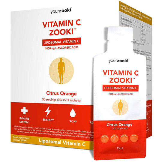 YourZooki Liposomal Vitamin C Zookie Sachet 15ml