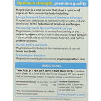 Vitabiotics Ultra Magnesium 60 Tablets