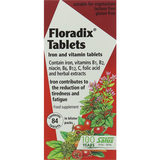 Salus Floradix Iron Tonic 84 Tablets