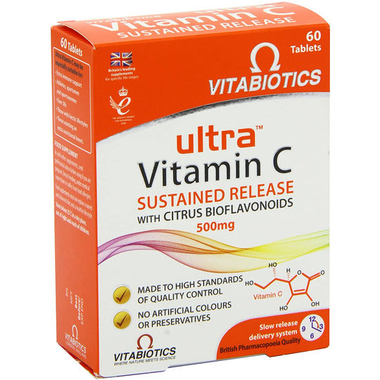 Vitabiotics Ultra Vitamin C 60 Tablets