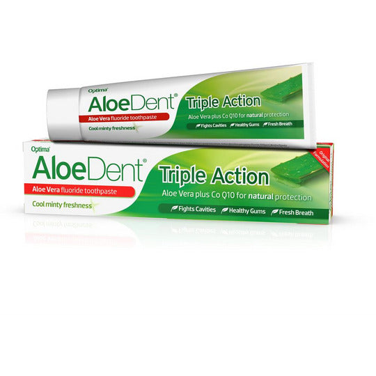AloeDent Triple Action fluoride toothpaste 100ml