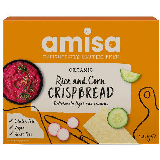Amisa Rice & Corn Crispbread 120g