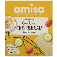 Amisa Organic Gluten Free Chickpea Crispbread 100g