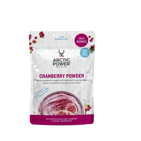 Arctic Power 100% Pure Cranberry Powder 70g