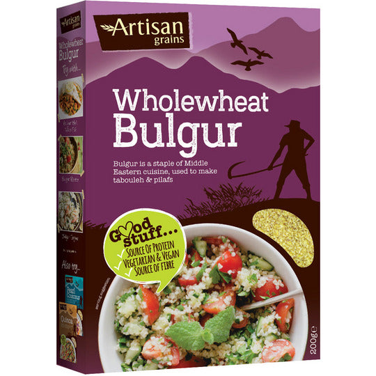 Artisan Grains Wholewheat Bulgur 200g