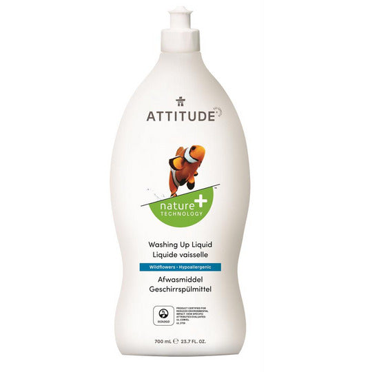 Attitude Eco-Friendly Washing Up Liquid Wildflowers 700ml