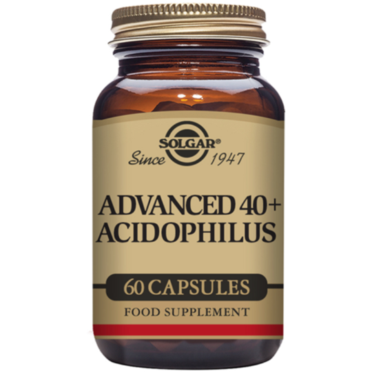 Solgar Advanced 40+ Acidophilus 60 Vegetable Capsules