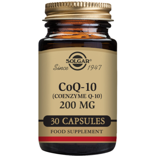 Solgar CoQ-10 200 mg Vegetable Capsules - Pack of 30