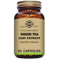 Solgar Green Tea Leaf Extract Vegetable Capsules - Pack of 60