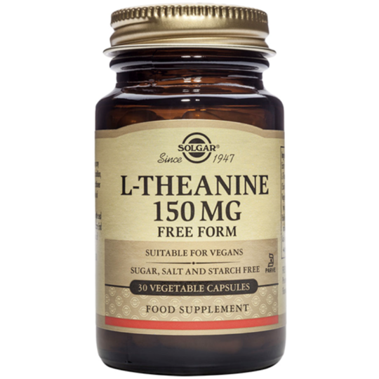 Solgar L-Theanine 150mg 30 Vegetable Capsules