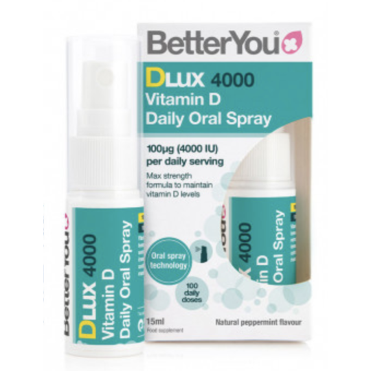 BetterYou DLux 4000 Vitamin D Oral Spray 15ml