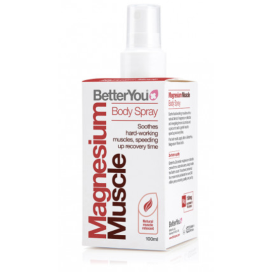 BetterYou Magnesium Muscle Body Spray 100ml