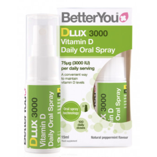 BetterYou DLux 3000 Vitamin D Oral Spray 15ml