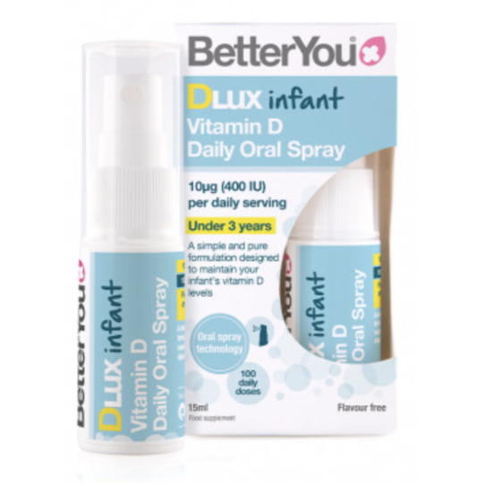 BetterYou DLux Infant Vitamin D Oral Spray 15ml