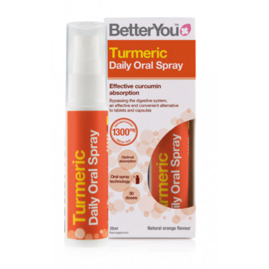 BetterYou Turmeric Oral Spray 25ml