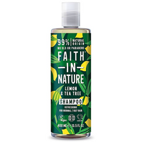 Faith In Nature Lemon and Tea Tree Shampoo 400ml