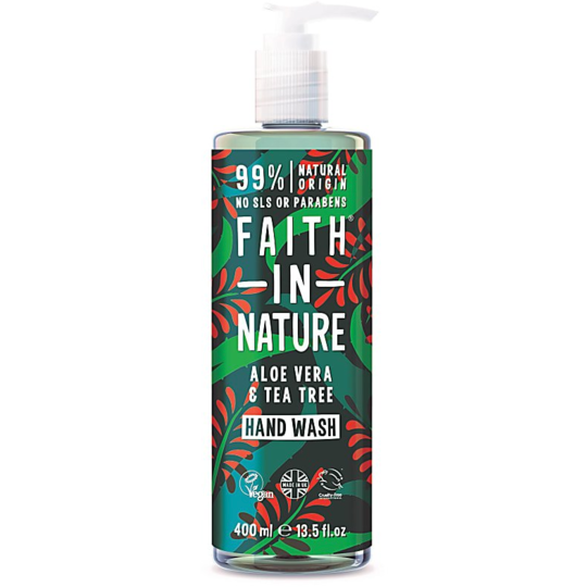 Faith In Nature Aloe Vera and Tea Tree Hand Wash - 400ml